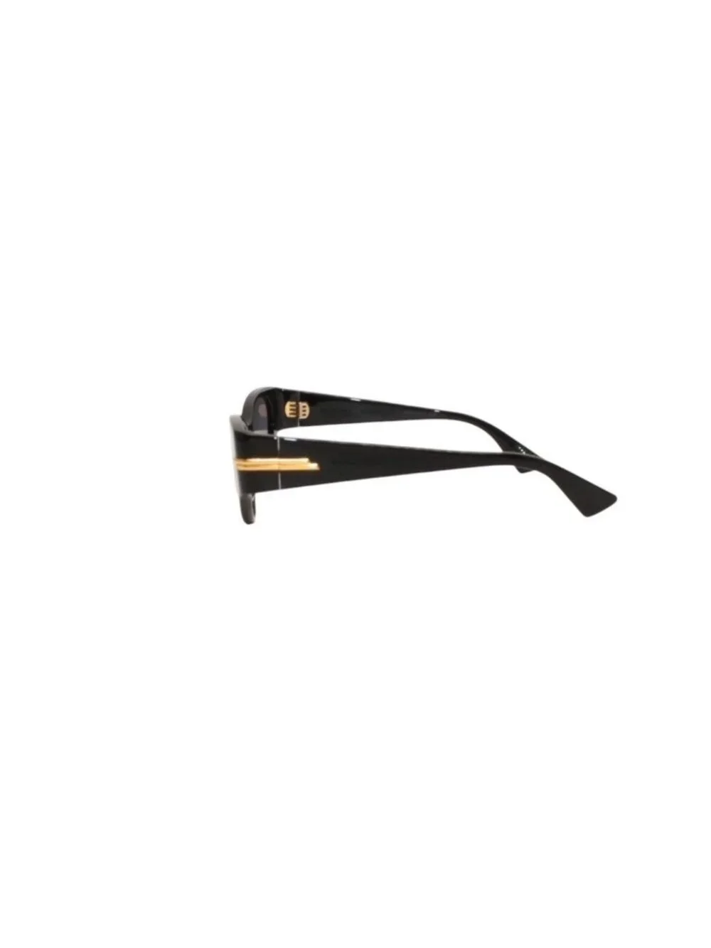 Bottega Veneta Sunglasses Eyewear 001 55 Side Logo Black